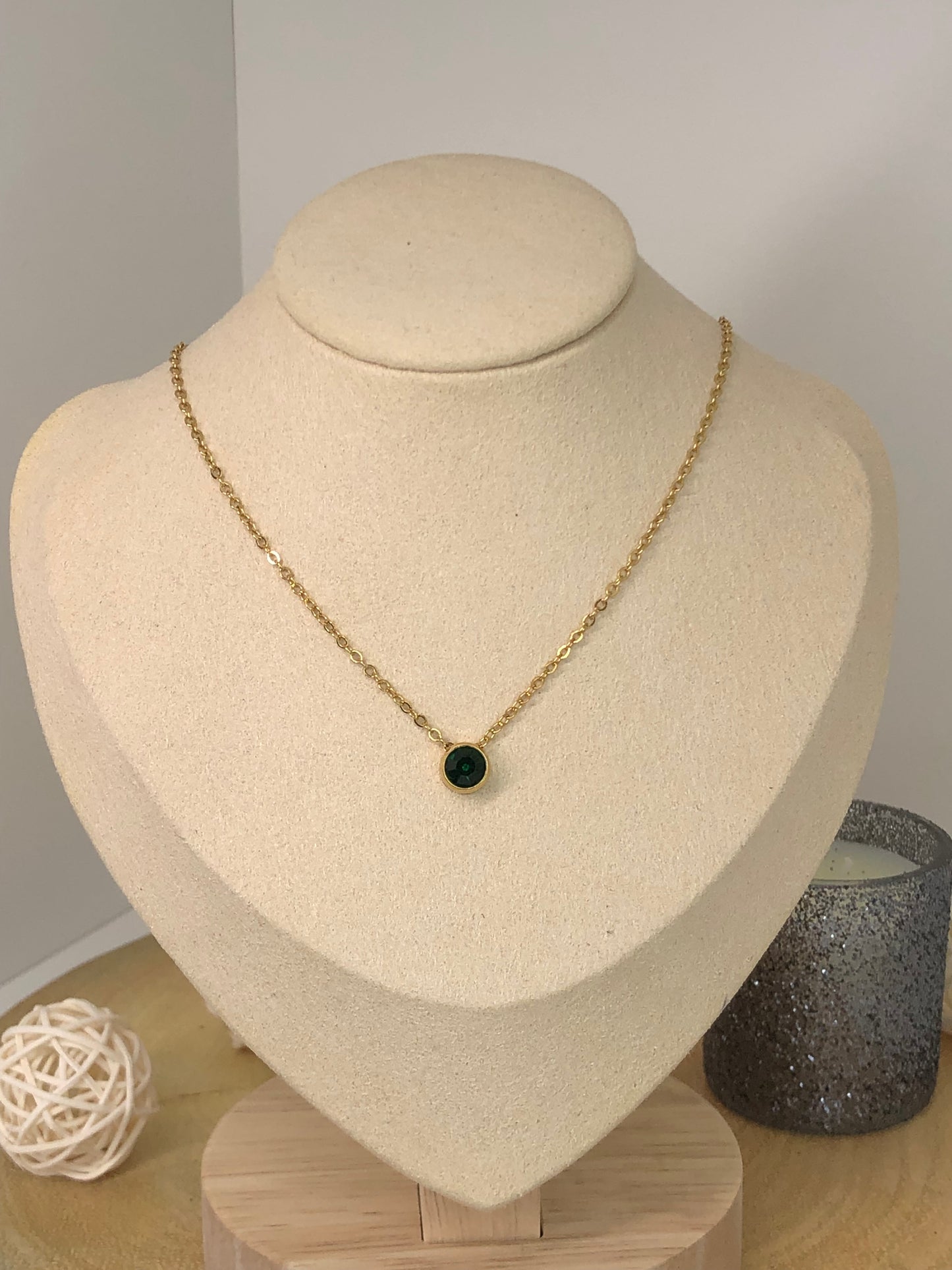 Collier doré Mariah #115