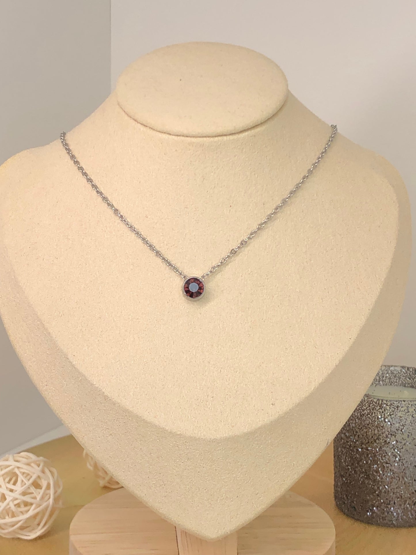 Collier argenté Mariah #115
