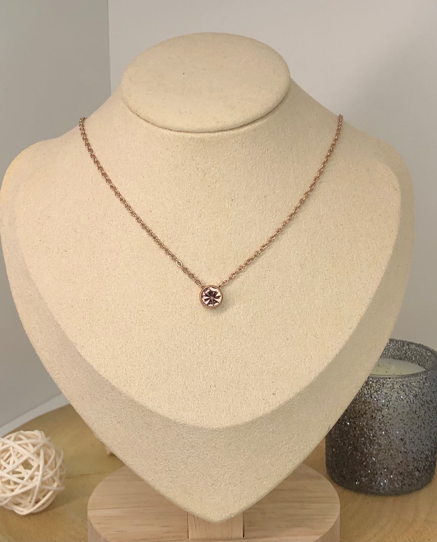 Collier rosé Mariah #115