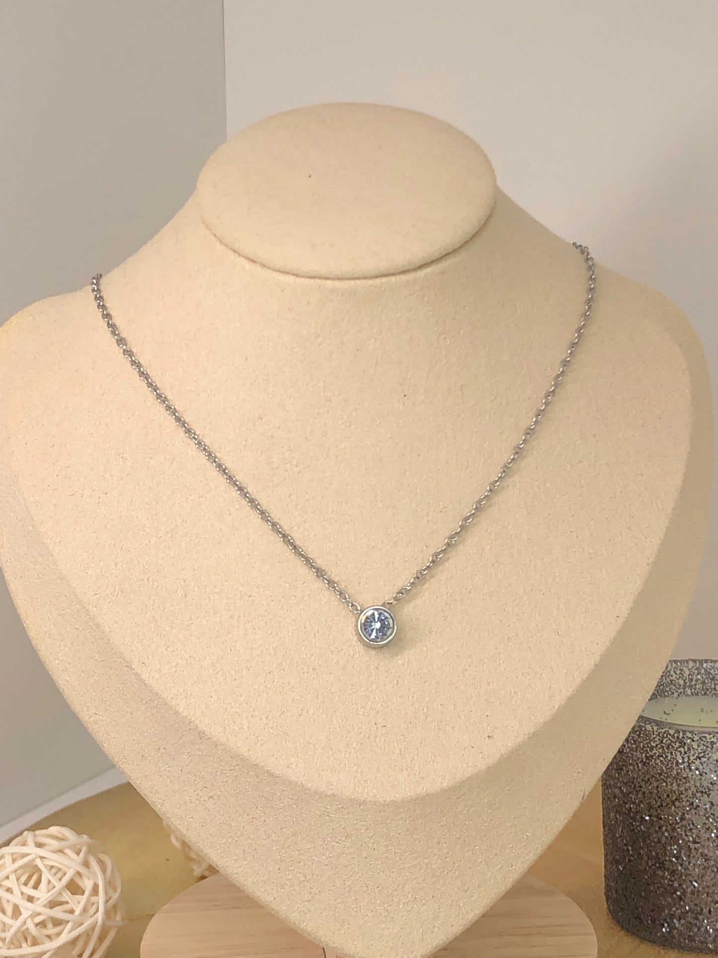 Collier argenté Mariah #115