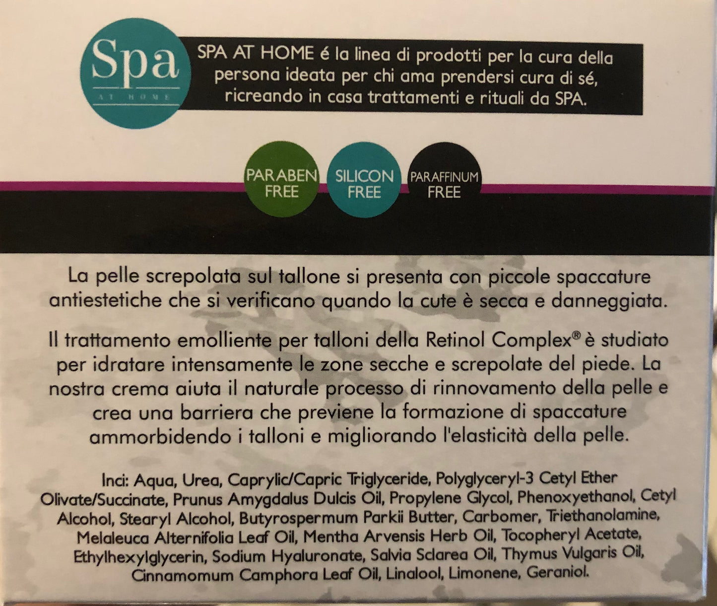 TRAITEMENT RETINOL COMPLEX POUR LES TALONS SECS ET FISSURÉS