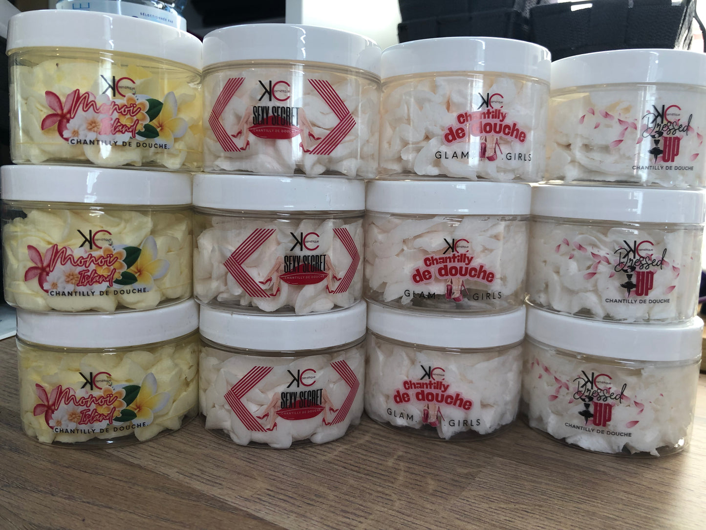 Chantilly de douche et bain "kcosmetiques"