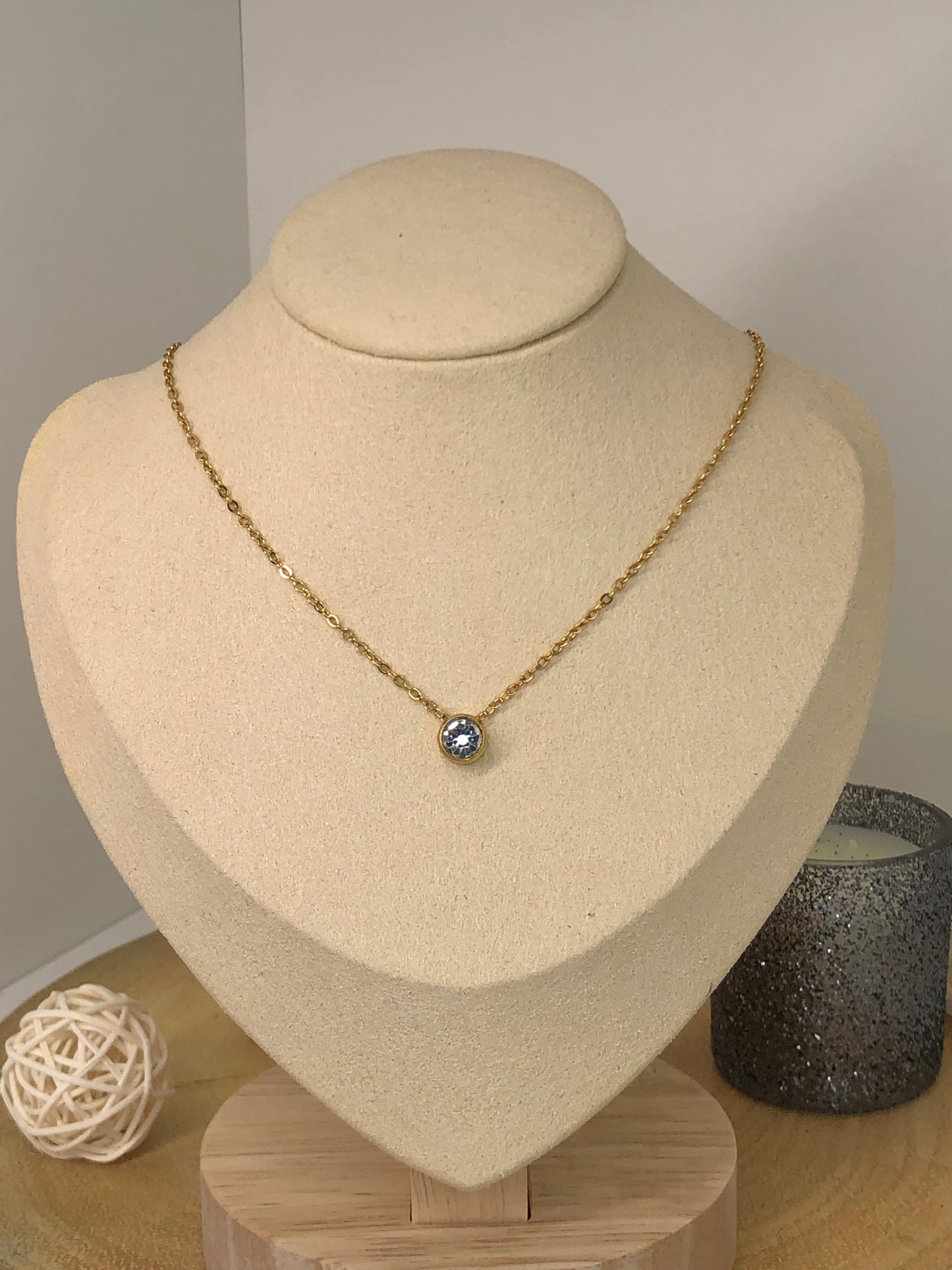 Collier doré Mariah #115