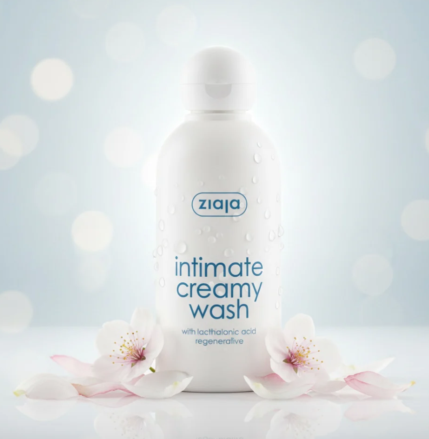 Crème lavante intime à l'acide lactobionique - Ziaja