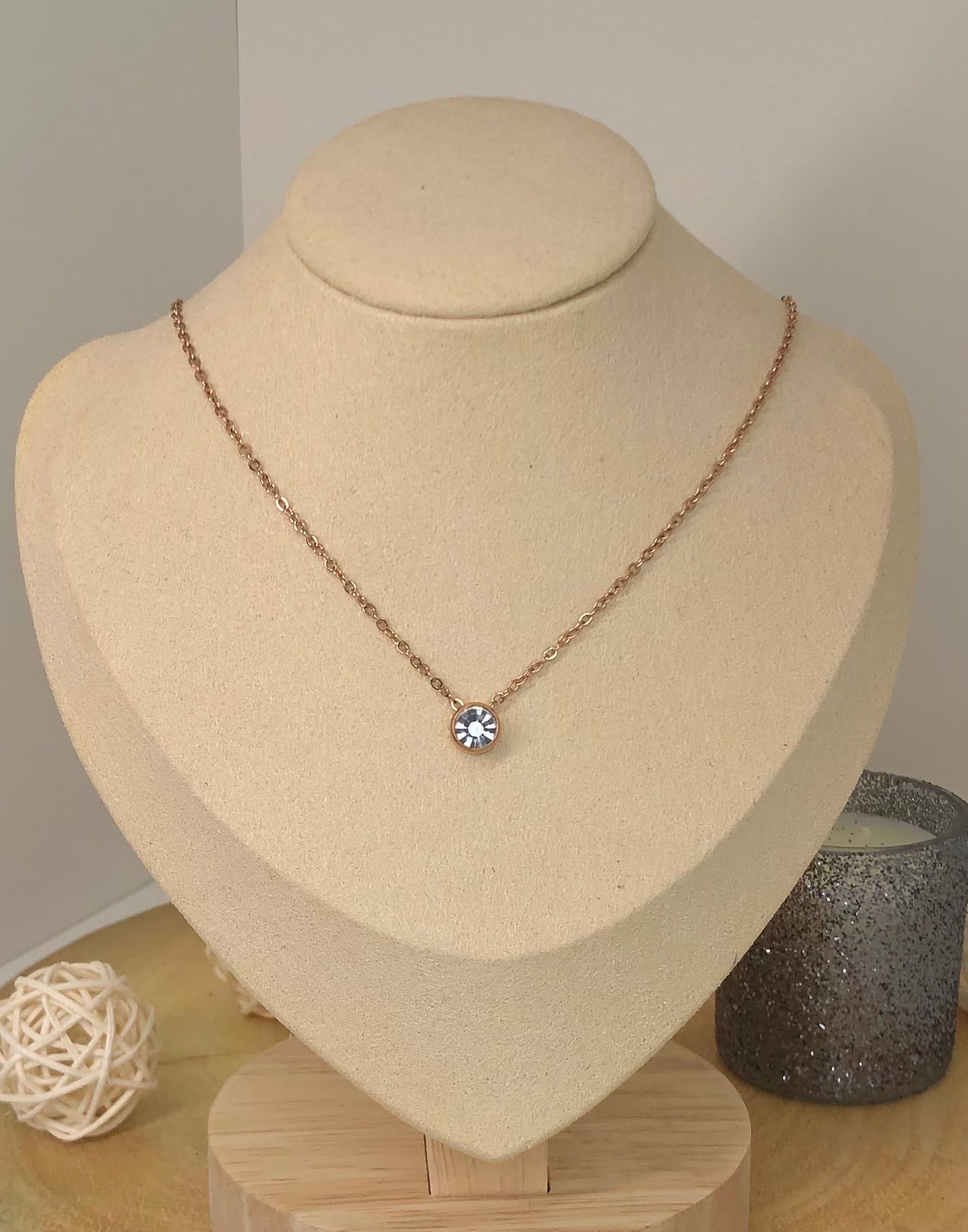 Collier rosé Mariah #115