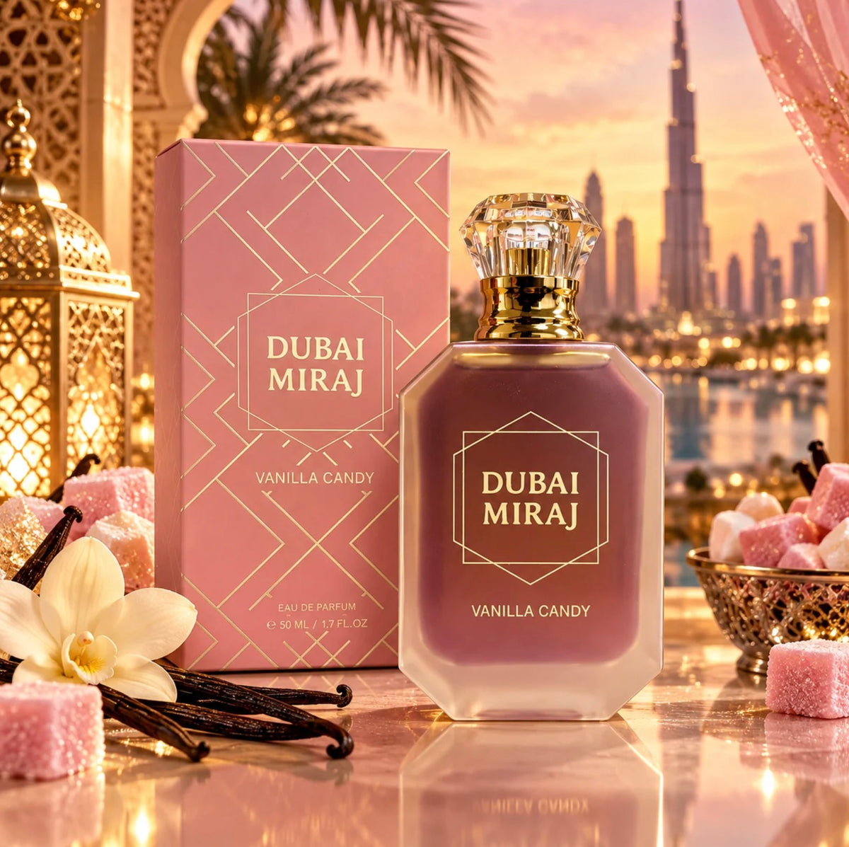 Eau de Parfum 50ML Vanilla Candy - Dubai Miraj