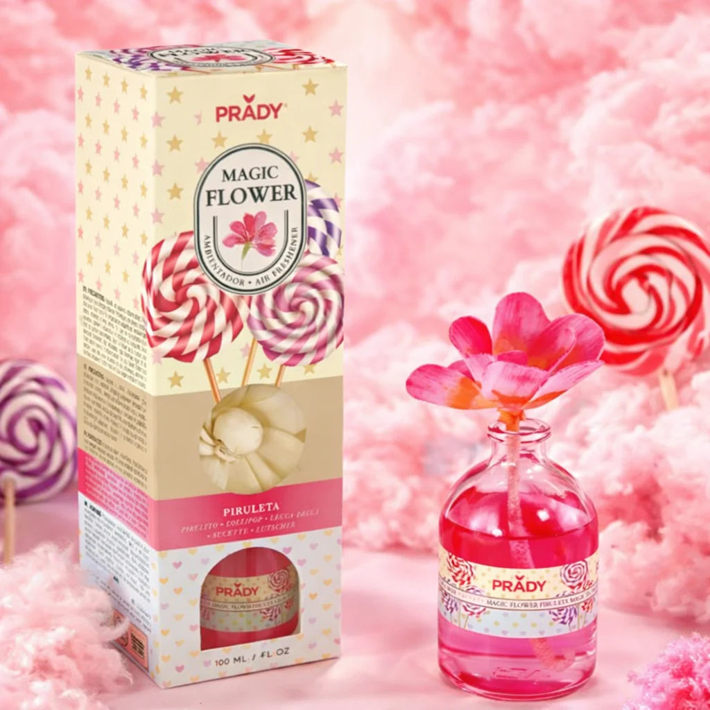Mikado Fleur Magic Diffuseur de Parfum Piruleta 100ml - Prady