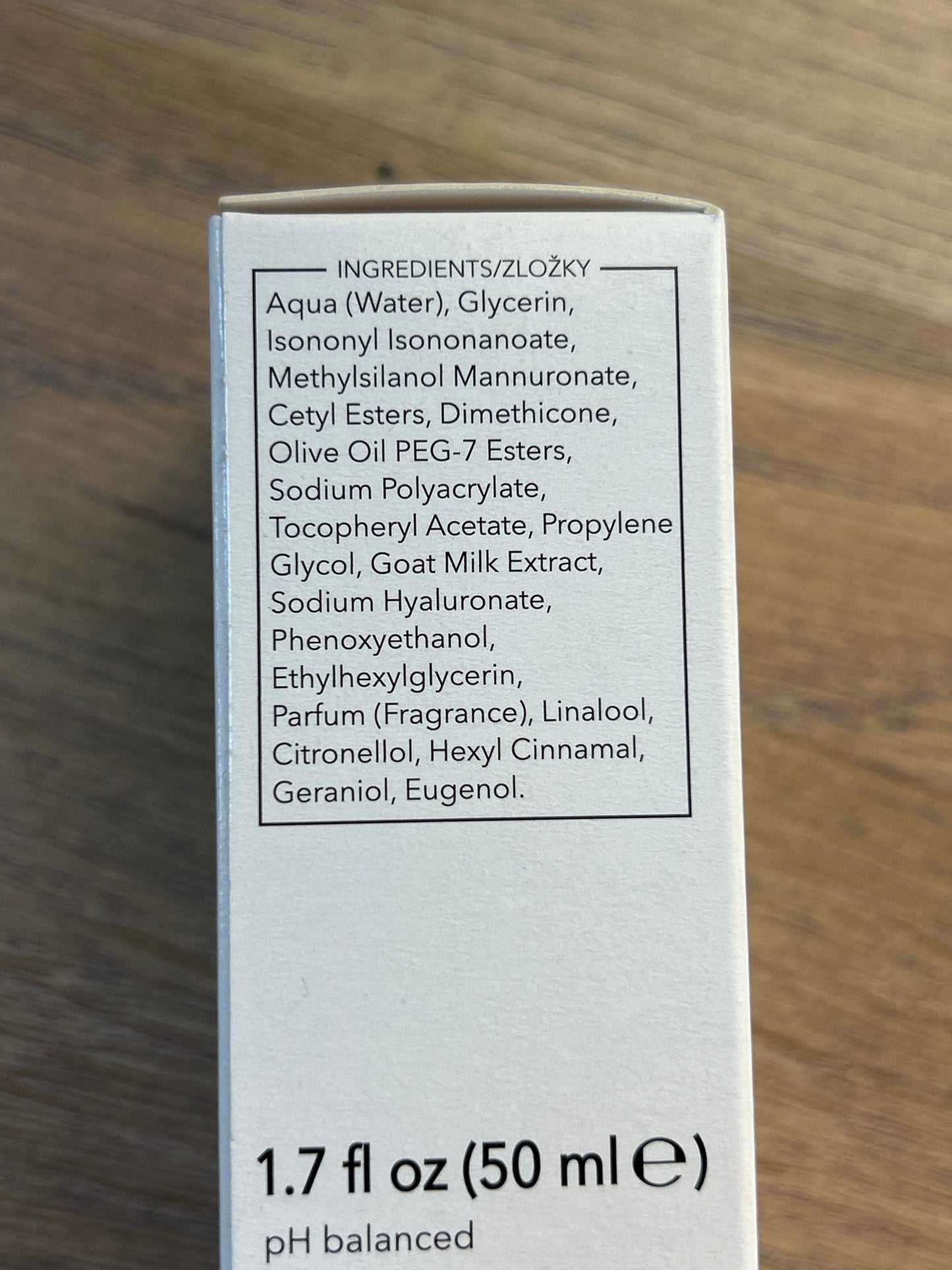 Sérum hydratant et lissant au lait de lait de chèvre - Ziaja