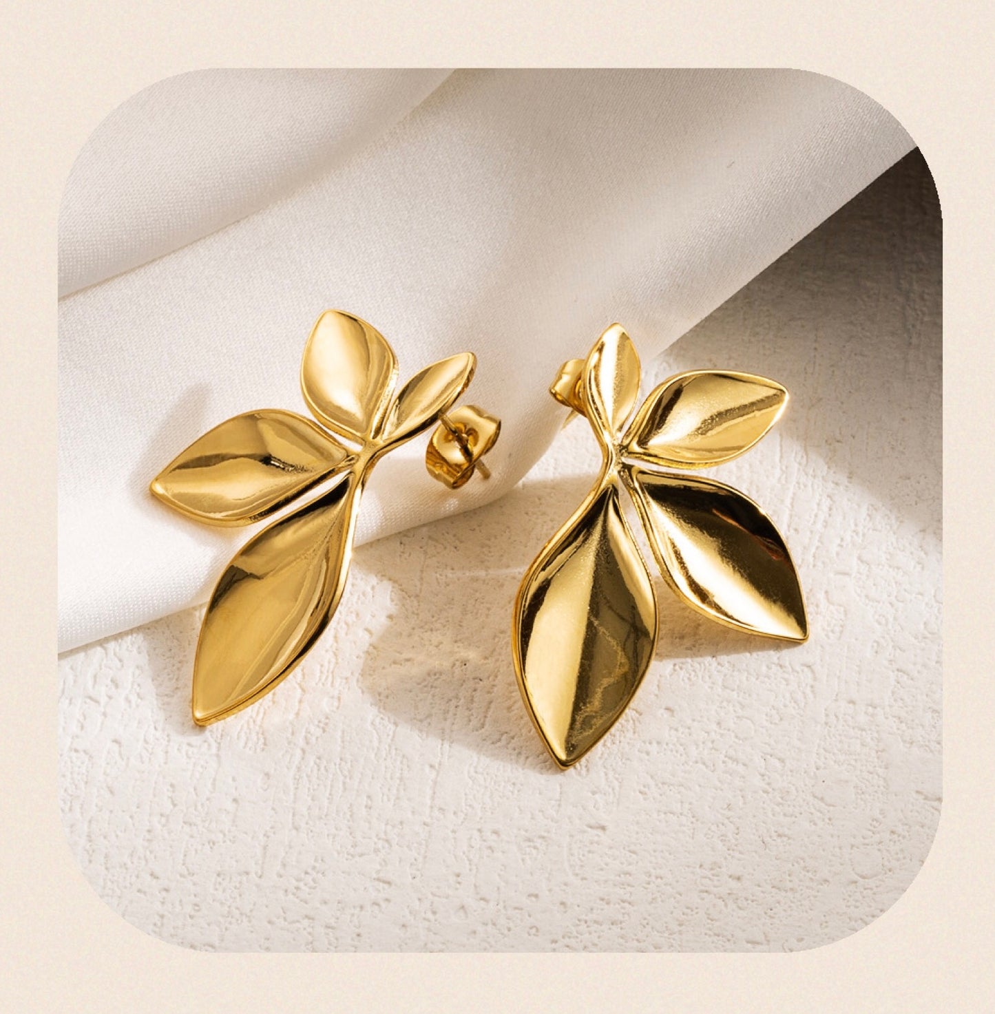 Boucles D'oreilles Feuilles #41