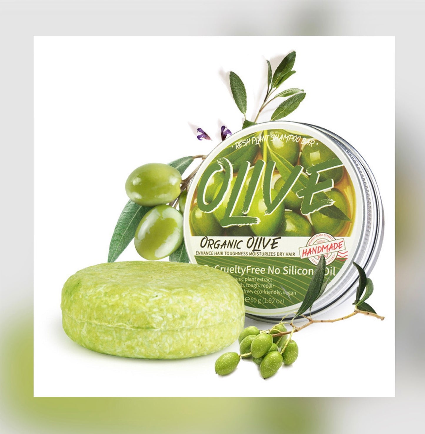 Shampoing Solide à l'Olive