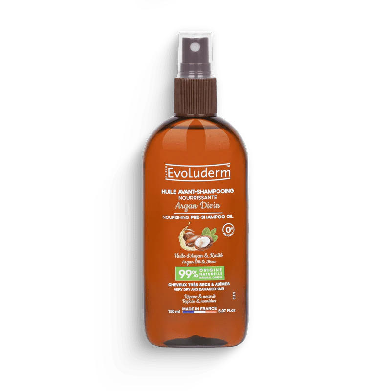 Huile Avant-Shampoing Nourrissante Argan Divin