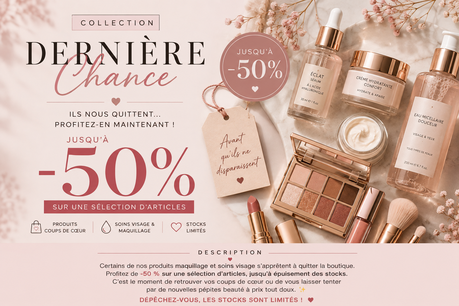 Dernière chance -50%