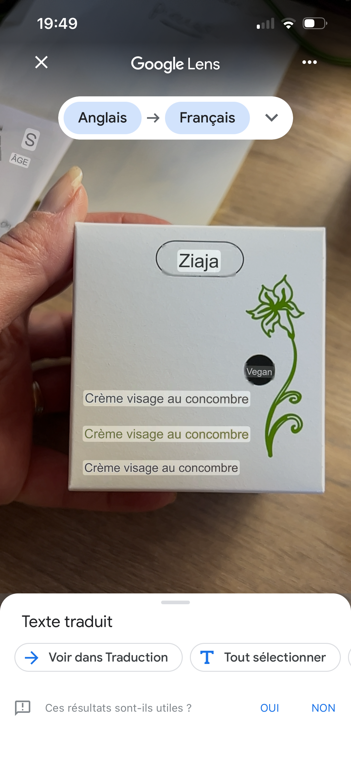 Crème Hydratante Visage
