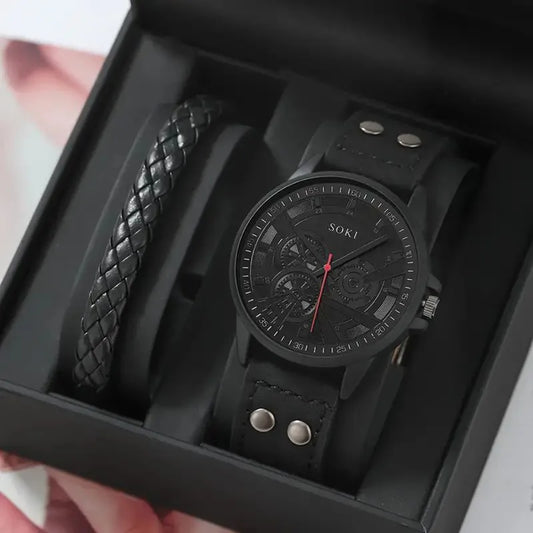 Montre homme avec bracelet #79