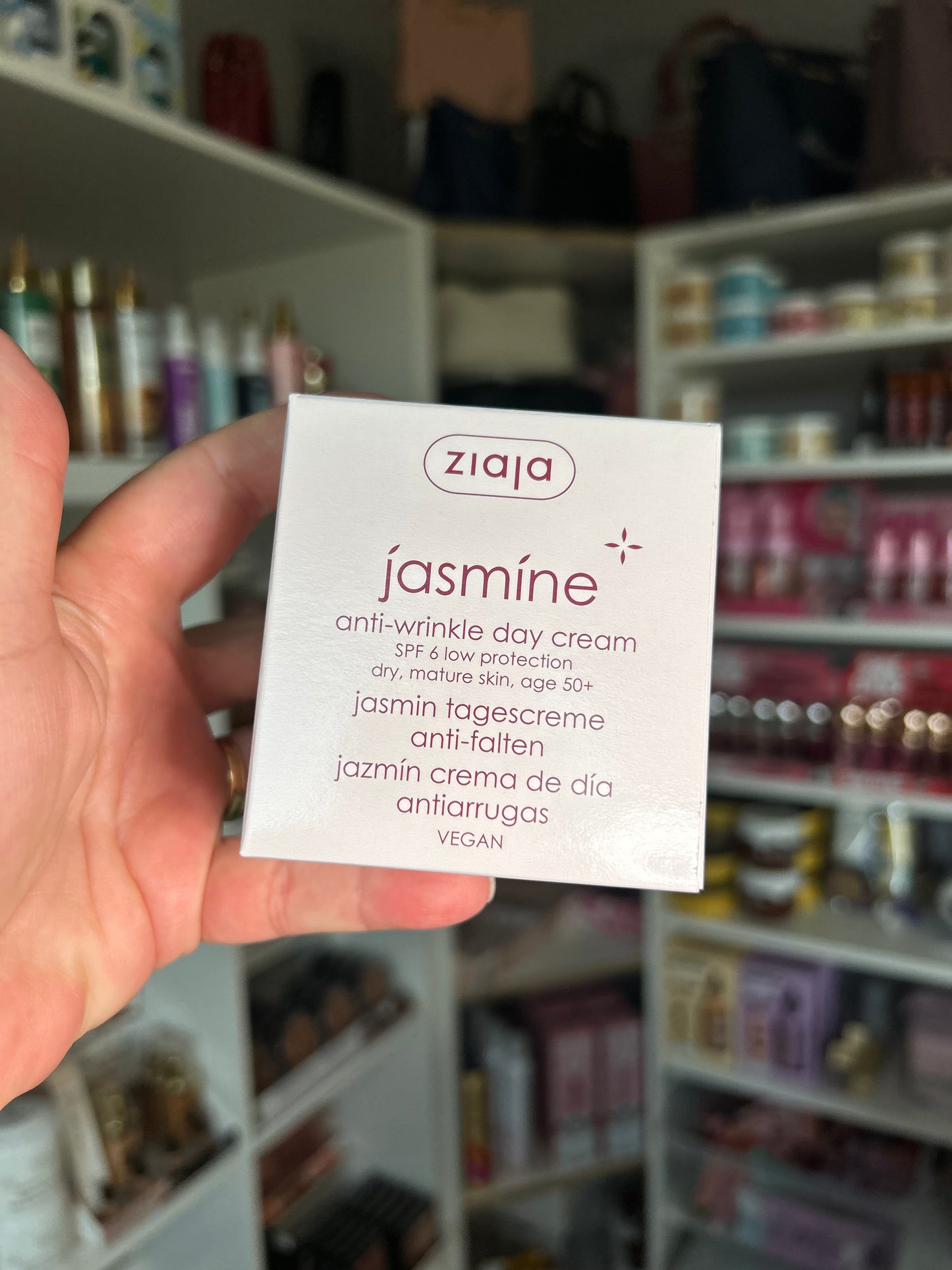 Crème de Jour Anti-Rides au Jasmin