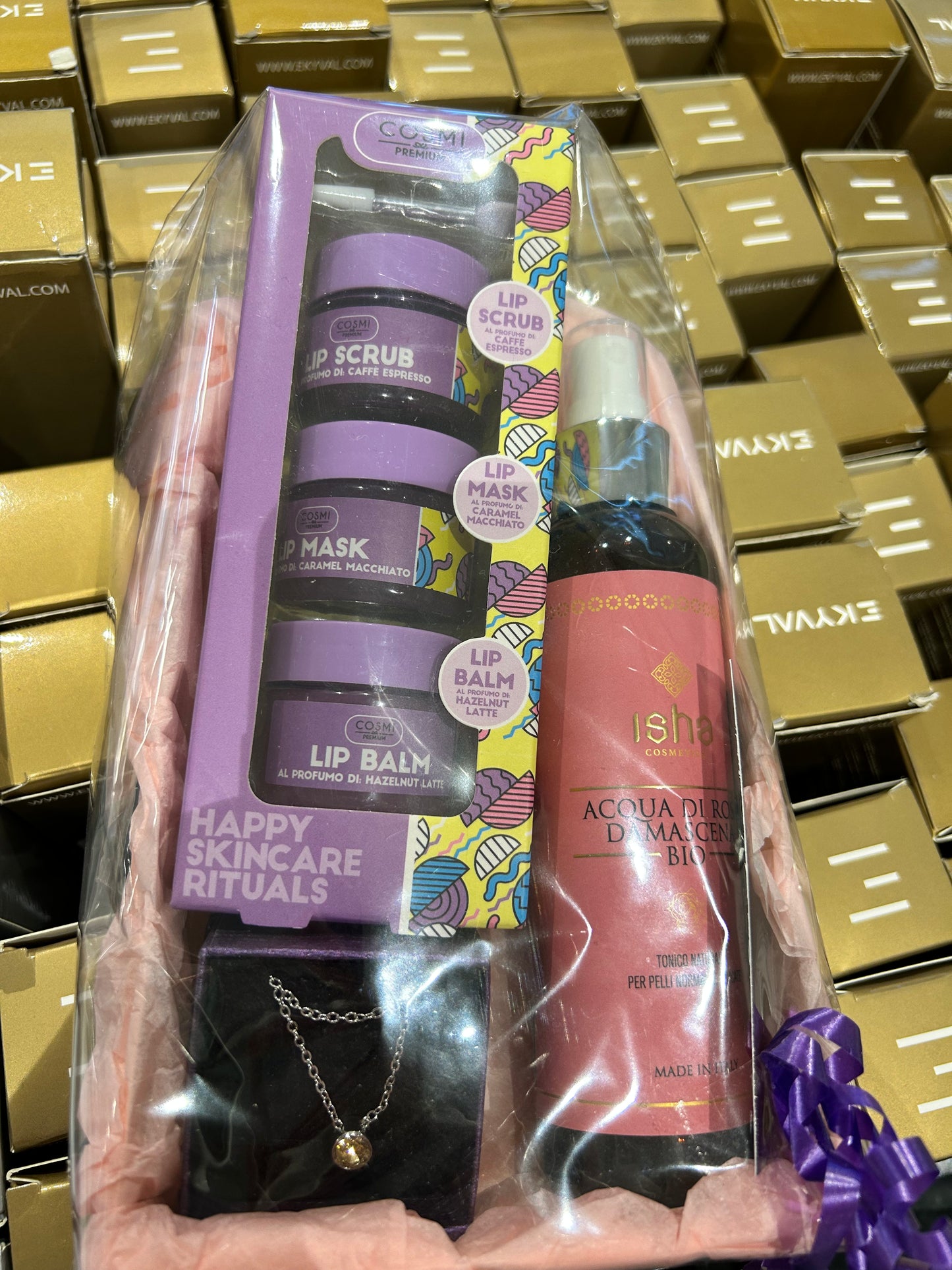 Coffret eau de rose