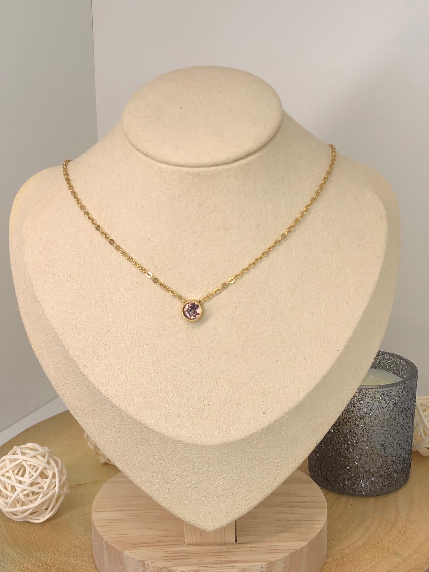 Collier doré Mariah #115