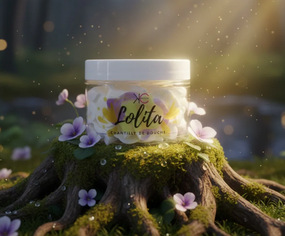 Chantilly de douche et bain "kcosmetiques"