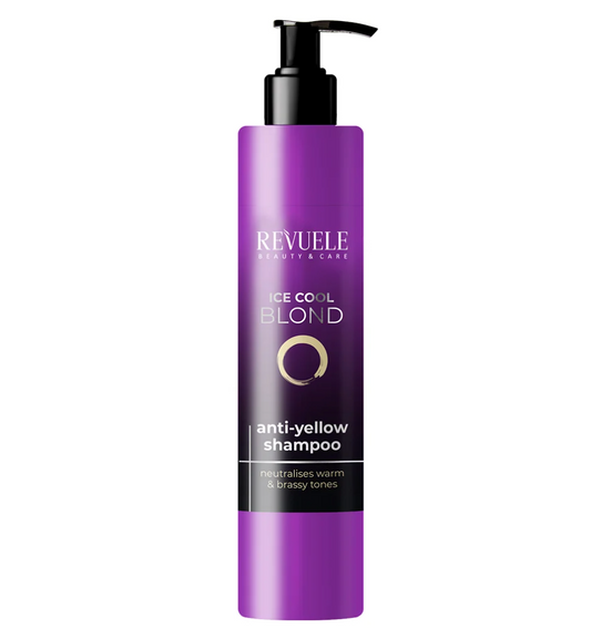 Shampoing Violet Anti Reflets Jaune Blond Polaire - 335ml