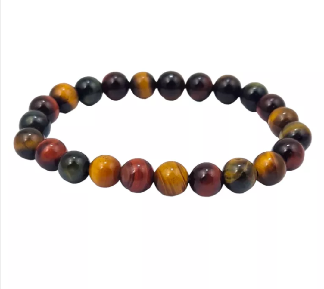 BRACELET 3 OEILS PERLES NATURELLES