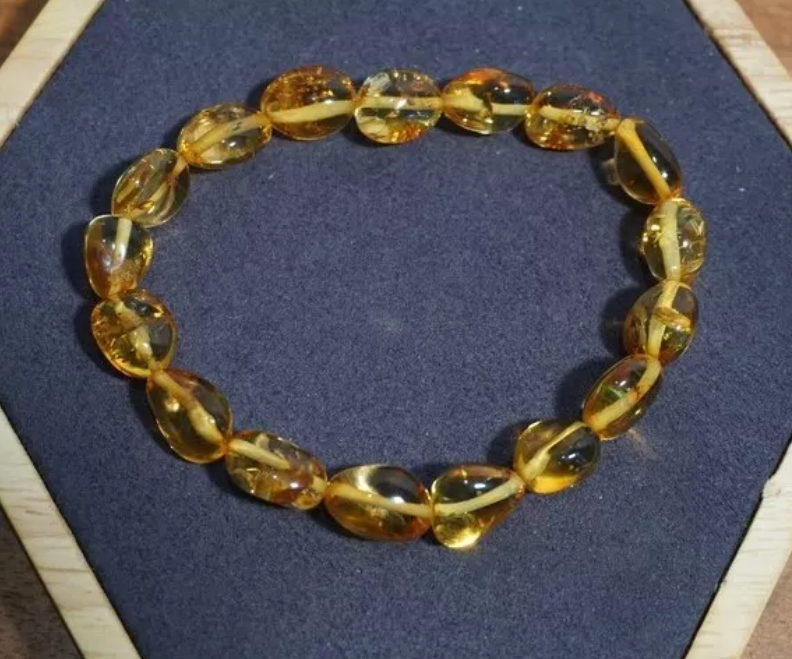 BRACELET BÉBÉ AMBRE MIEL