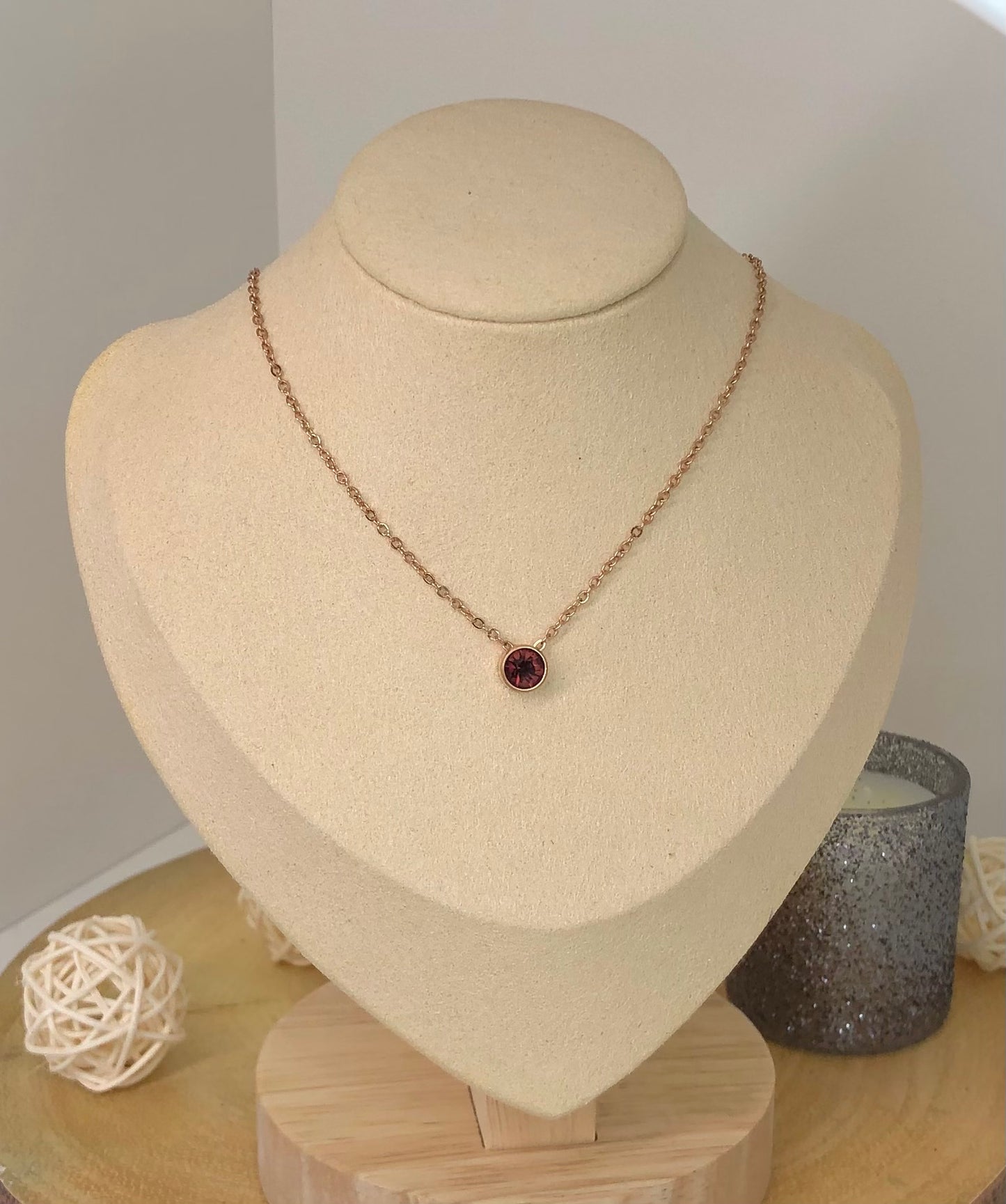 Collier rosé Mariah #115