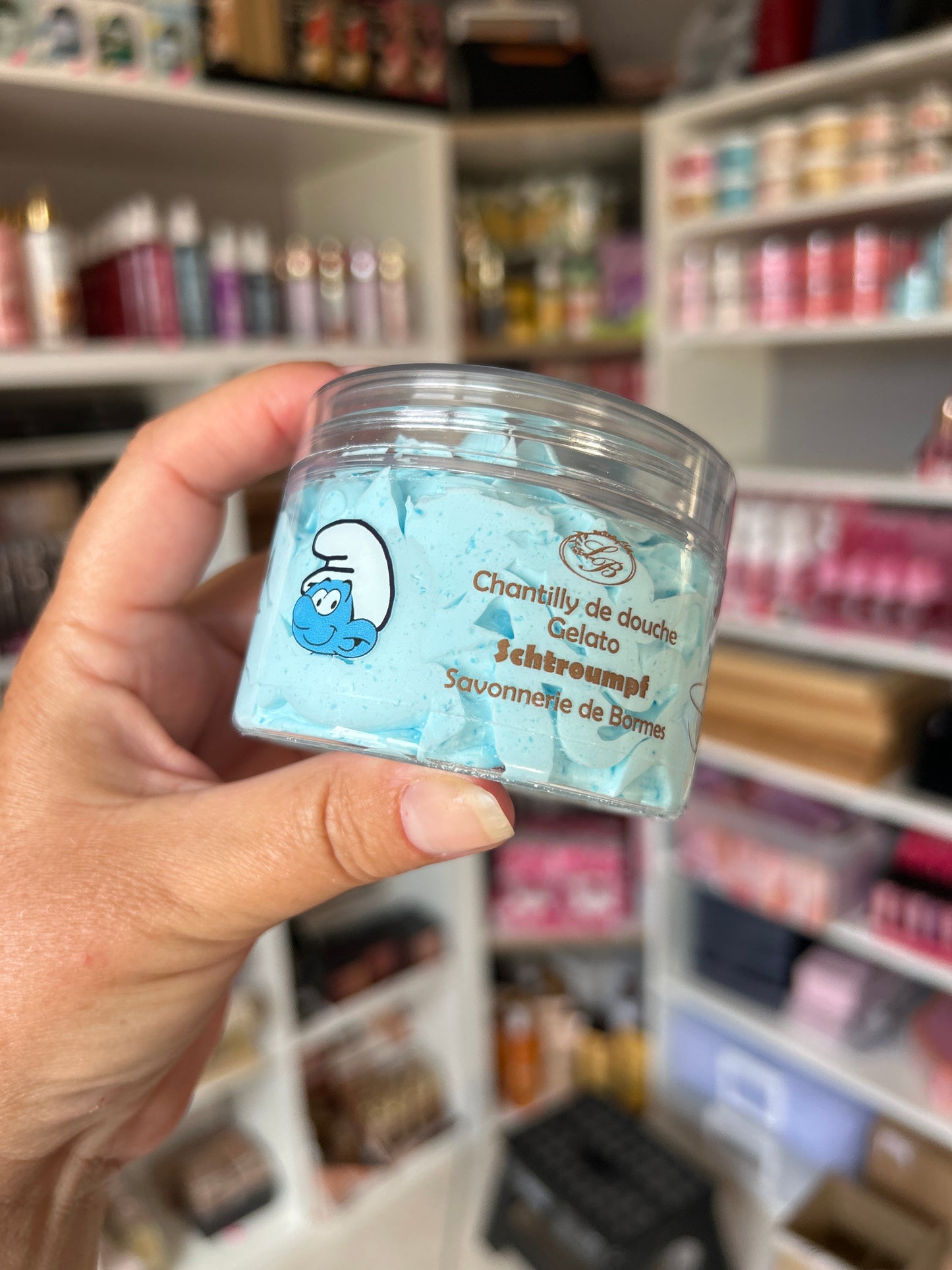 Chantilly de douche et bain "savonnerie de bormes"