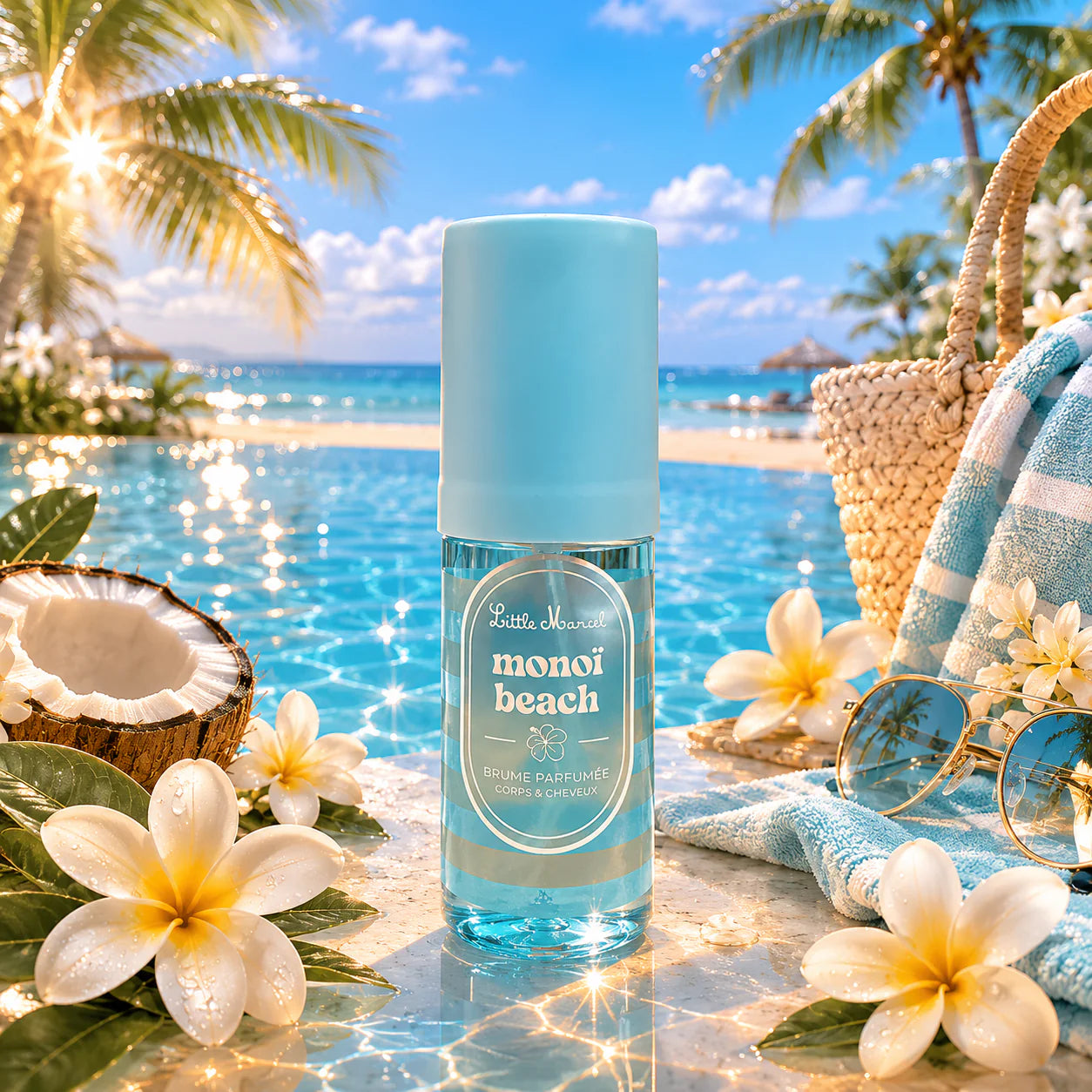 Brume Parfumée Monoi Beach - Little Marcel