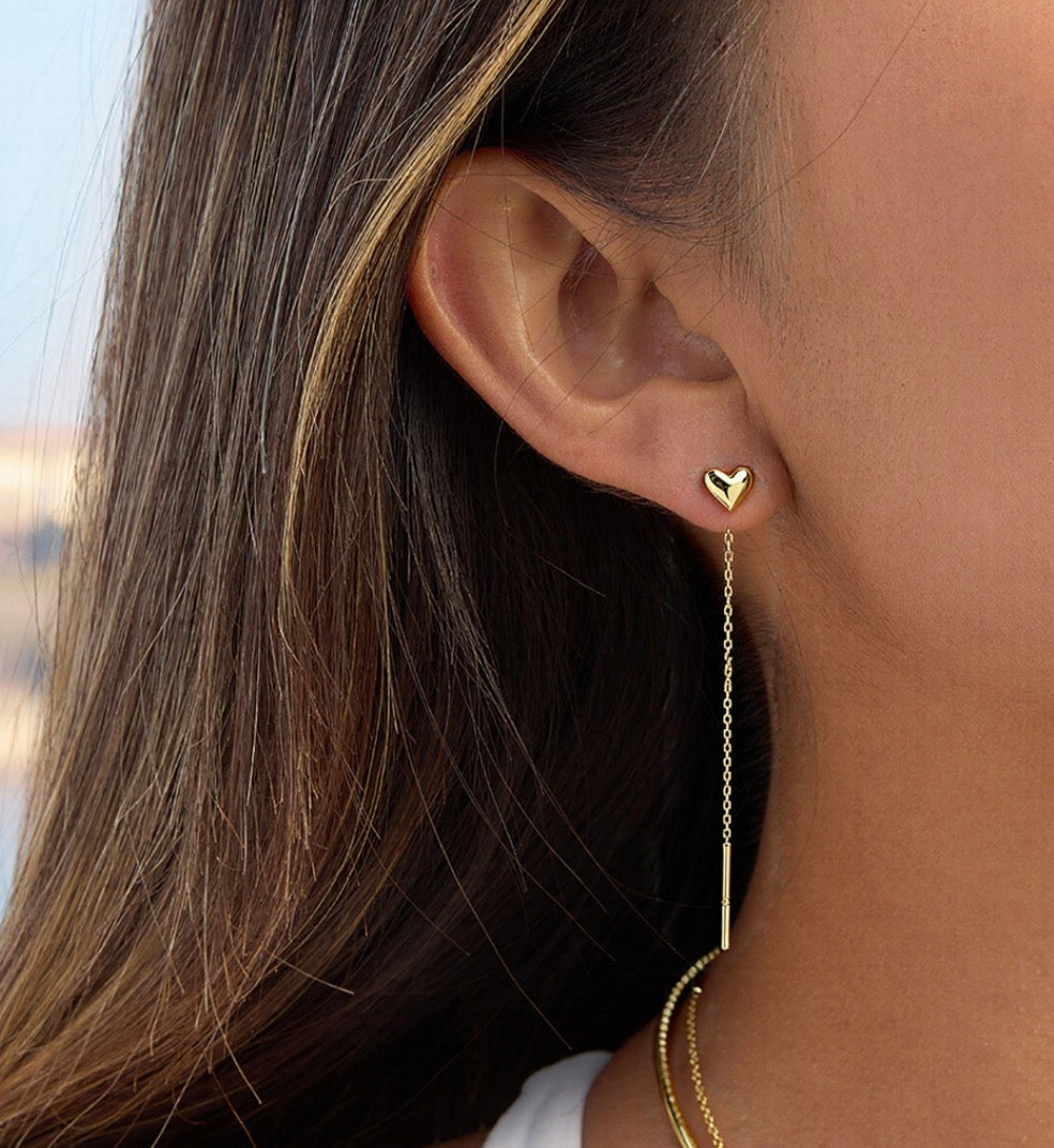 Boucles d’oreilles Violette #159