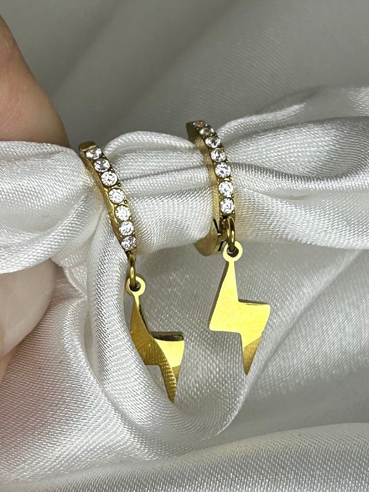 Boucles d’oreilles Éclair #148