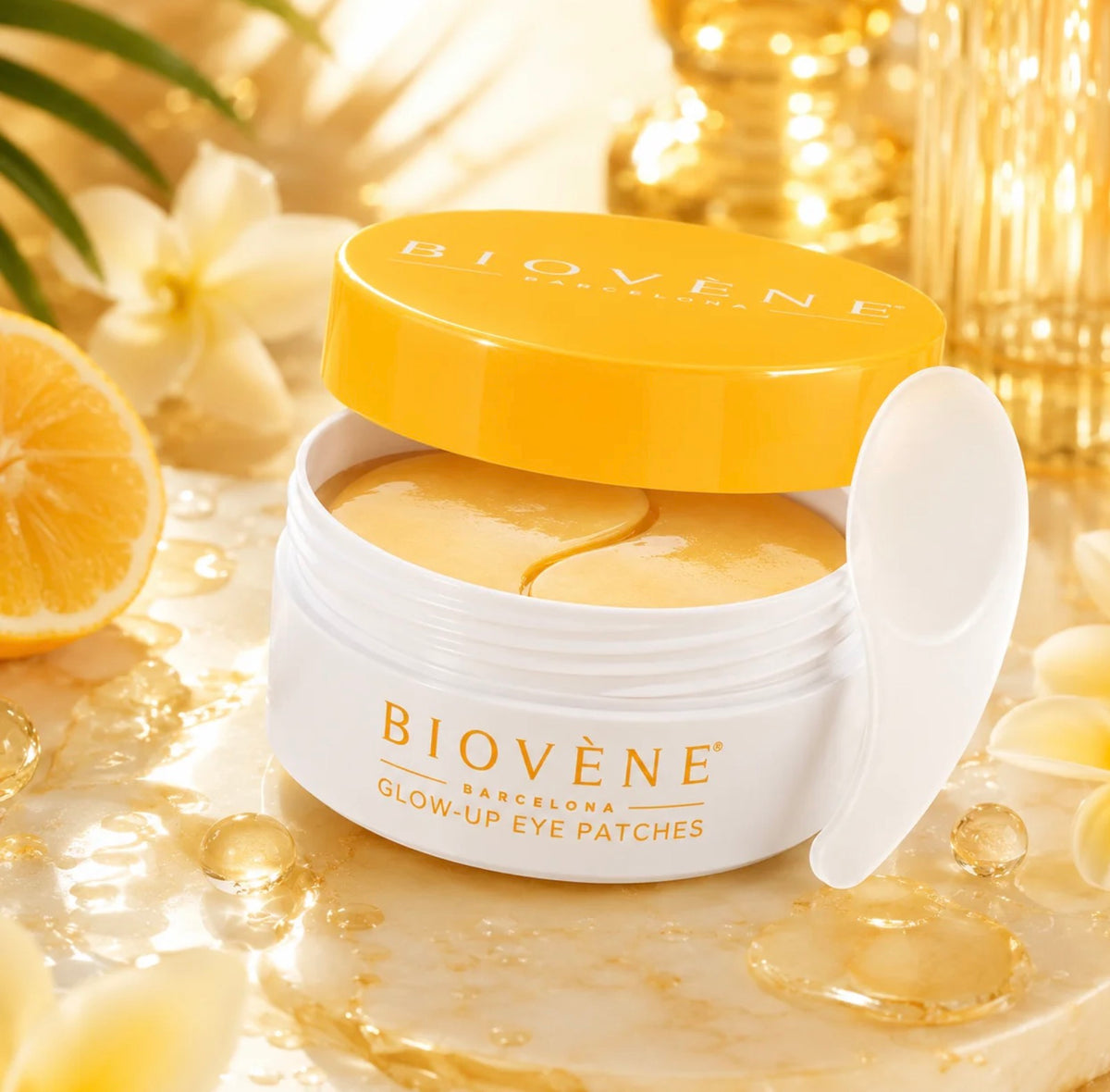 Patchs hydrogel illuminateurs pour le contour des yeux Caféine & Lemon - Biovene Barcelona