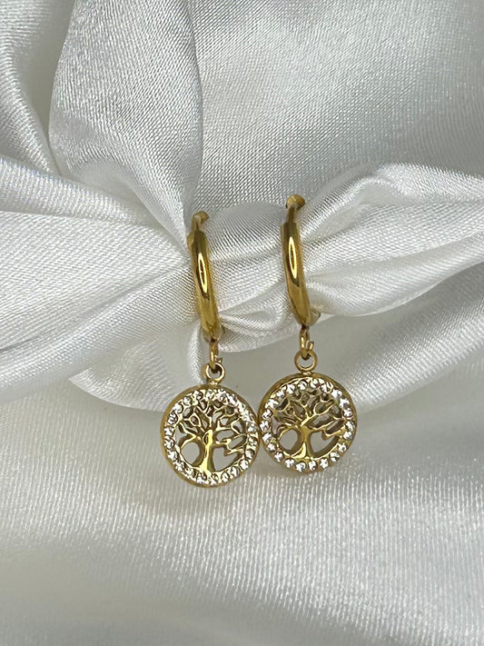 Boucles d’oreilles Arbre de vie #147