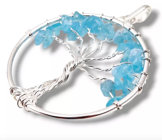 PENDENTIF TRESSÉ ARBRE DE VIE