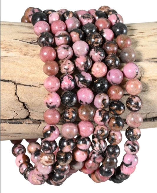 bracelet RHODONITE