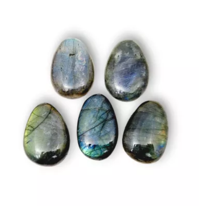PENDENTIFS PERCÉS LABRADORITE