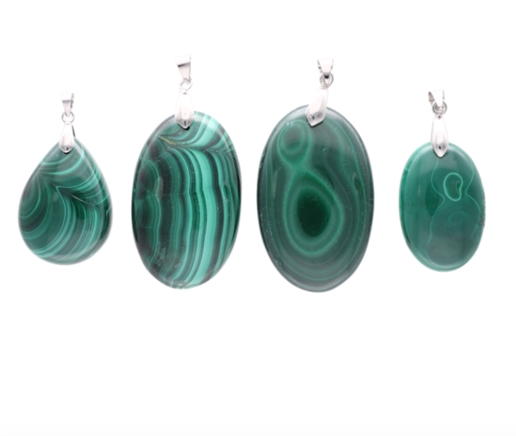 PENDENTIF MALACHITE