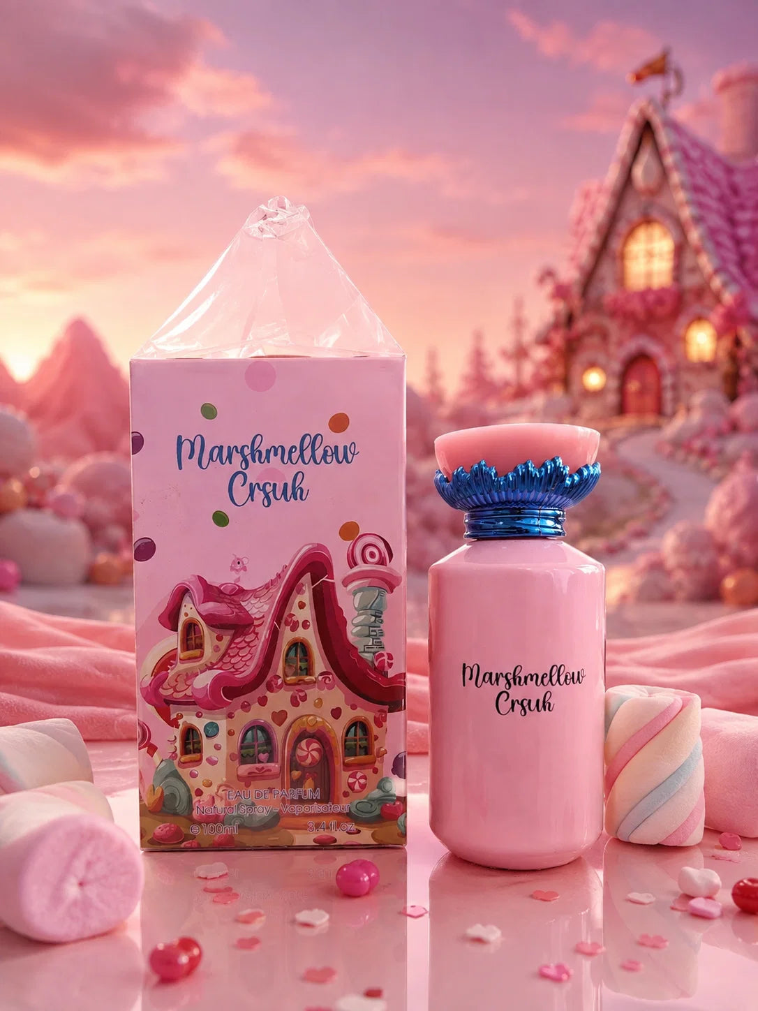 Marshmallow Crush – Eau de Parfum Femme 100 ml – Fragrance Couture