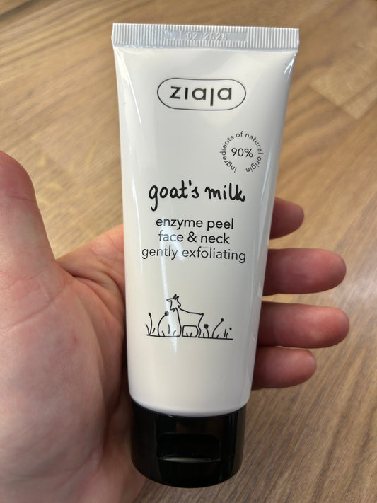 Peeling doux aux enzymes et au lait de chèvre - Ziaja