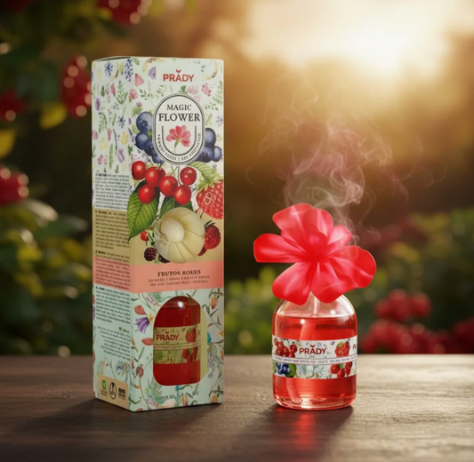 Diffuseur magic flower fruits rouge