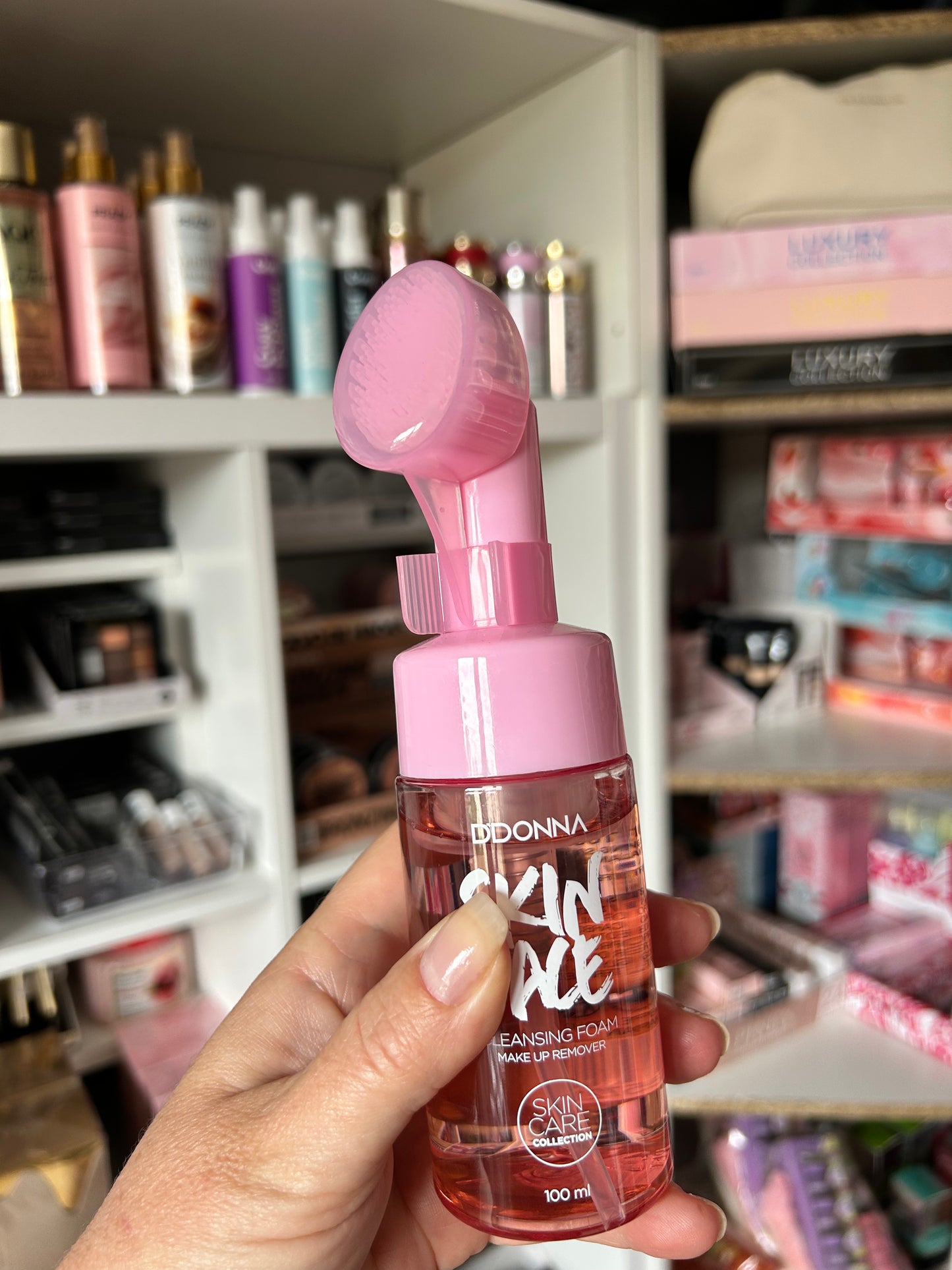 Mousse nettoyante visage
