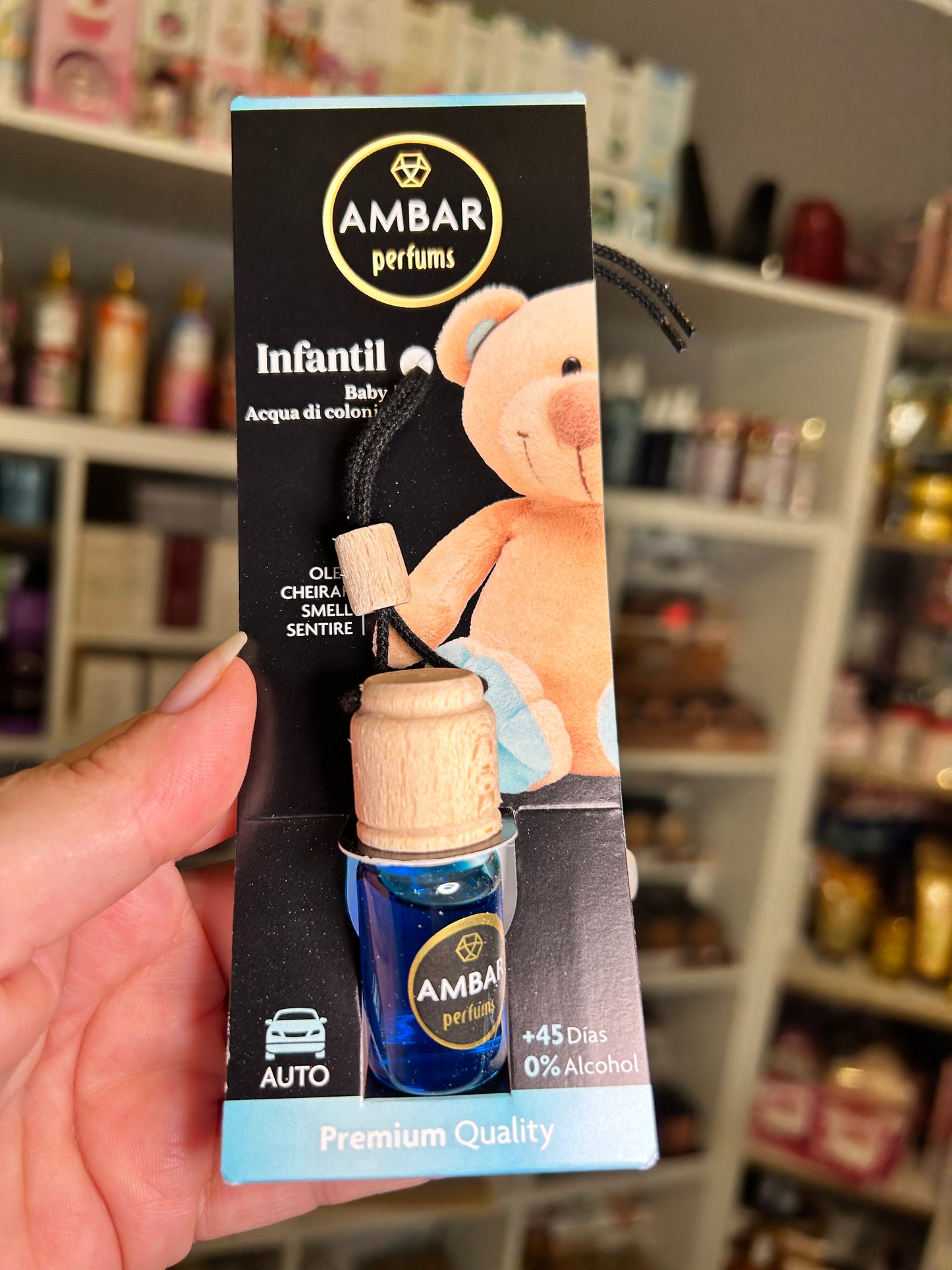 Désodorisant Diffuseur de Parfum Voiture - Ambar