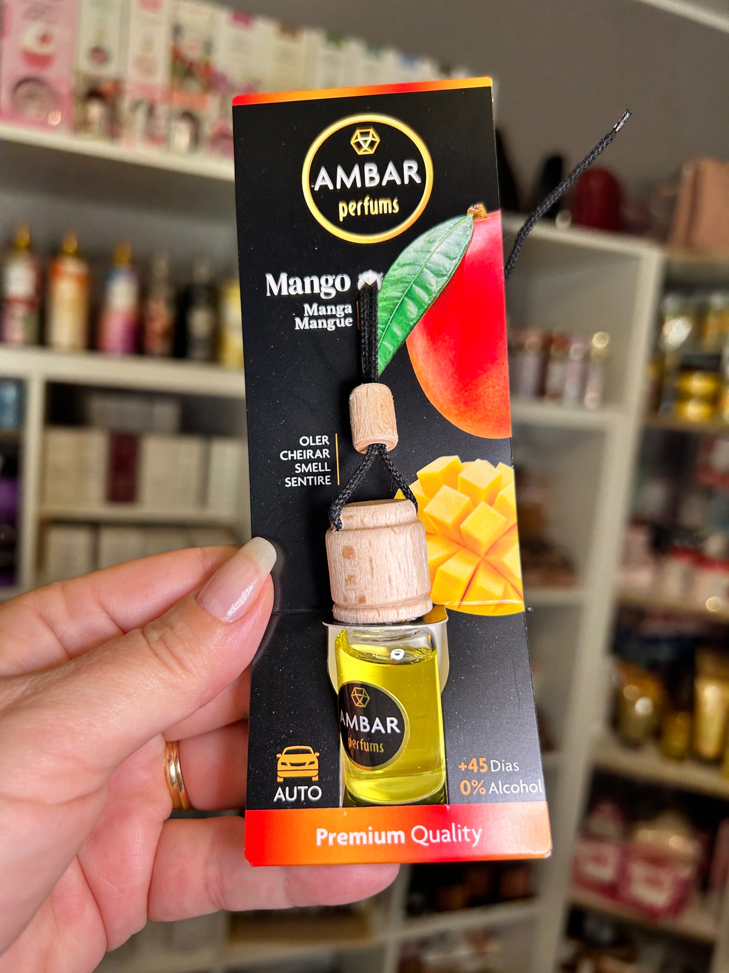 Désodorisant Diffuseur de Parfum Voiture - Ambar