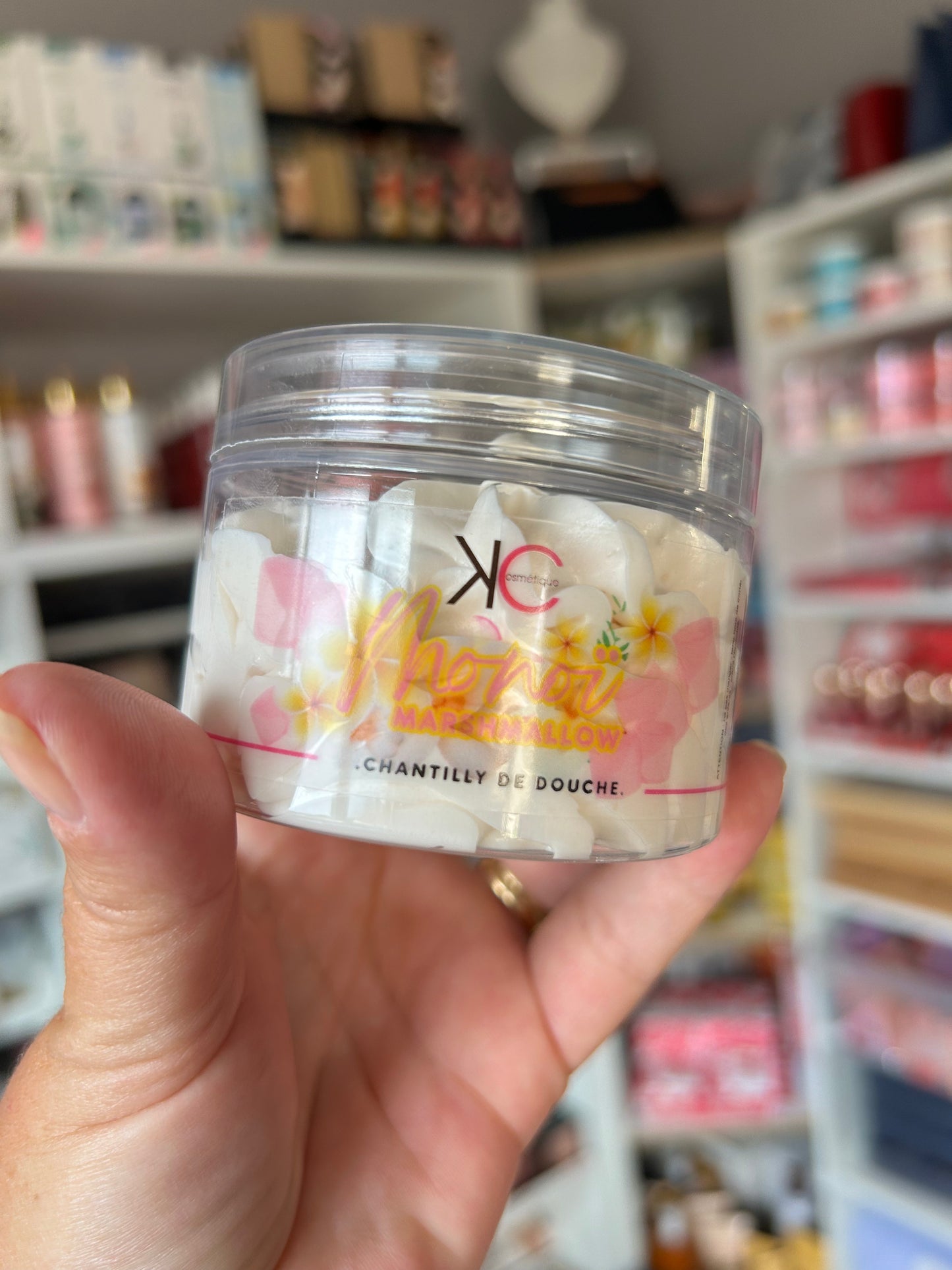 Chantilly de douche et bain "kcosmetiques"