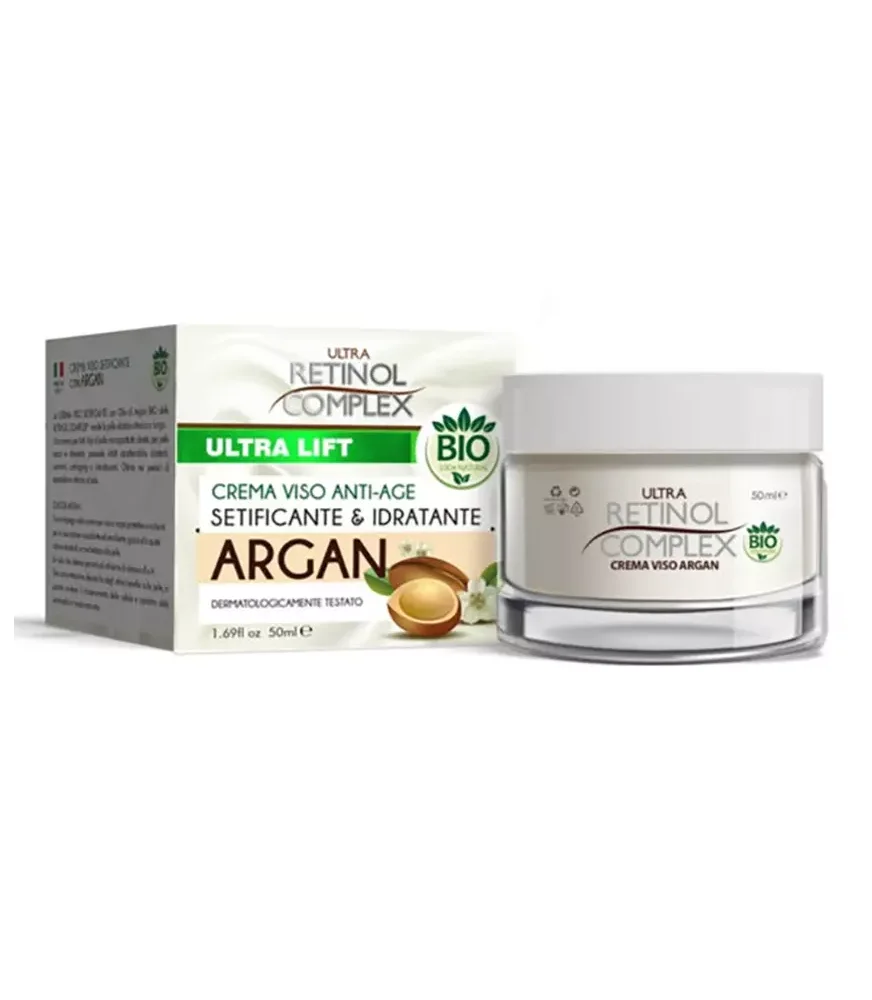 CREME POUR LE VISAGE ANTI-AGE A L'ARGAN BIO RETINOL